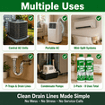 thumbnail image 6 of Sylvan AC Drain Line Cleaner | 2x 16 Oz (8 Uses) | 12 Month Supply | Made in USA | Universal Compatibility | Removes Clogs and Buildup from HVAC Condensate Lines | Air Conditioner Unclogger, 6 of 8