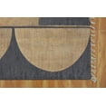 thumbnail image 6 of Casavani Hand Block Printed Cotton Dhurrie Blue Kitchen Area Mat Square Outdoor Rug Home Decor Kilim 3x3 feet, 6 of 6