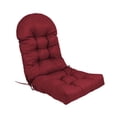 thumbnail image 3 of DOLITY Coussin de Chaise Dossier Haut Coussin de Chaise Coussin de Dossier Extérieur Chaise Longue Rouge, 3 of 9