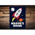 thumbnail image 1 of Rocket Novelty Sign, Metal Wall Decor - 10x14 inches, 1 of 4