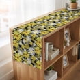 thumbnail image 6 of Table Runners 72 Inches Long Dress Scarves, Farmhouse Daisy Farmhouse Kitchen/Dining Table Runner, Coffee Tablerunners, Spring Watercolor Yellow White Floral 16x72 Inch, 6 of 9
