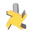 thumbnail image 4 of Flattening Milling Cutter, Grooving 4 Flute Surfacing Router Bit  For Engraving Machines For Particle Board For Solid Wood 8mm Shank,12mm Shank,1/2in Shank, 4 of 8
