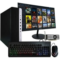 Restored Blair Tech HP Prebuilt Gaming Desktop Computer | Intel i5   GeForce GT 1030 GPU | 16GB DDR4 RAM | 1TB SSD | Wi-Fi 5G   Bluetooth | Windows 11 Pro | New 24" 75hz Monitor (Refurbished)
