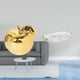 thumbnail image 2 of Estatua decorativa,Escultura de frutas para decoración del hogar para escritorio interior.,Figura de cerámica para escritorio,Bandeja de almacenamiento,Bandeja rectangular para servir frutas, 2 of 8