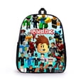 thumbnail image 2 of Roblox mochila de gran capacidad para niños y niñas, mochilas escolares para estudiantes de primaria y secundaria, Impresión de juego periférico, nuevo, 2 of 3
