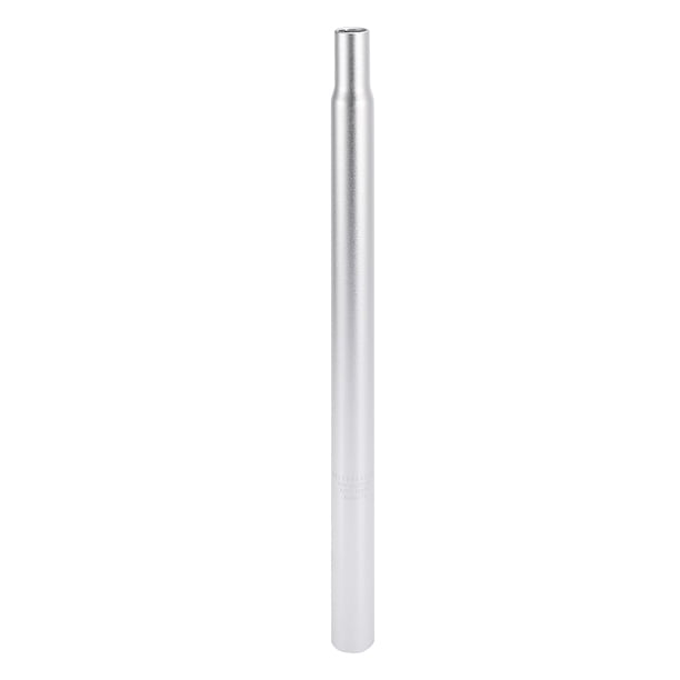 27.2x450mm Bicicleta Asiento Poste Aluminio Aleación Asiento Tubo Tono Plata