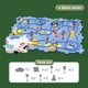 thumbnail image 3 of Set educativo de rompecabezas de pista de coches para niños, ABS, múltiples temas, para el desarrollo de la motricidad fina, interior y exterior, 3 of 3