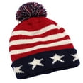 thumbnail image 4 of 1pc Unisex Knitted Hat Fashion Winter Hat Casual Woolen Beanie Wool Hat, 4 of 4