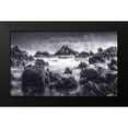 thumbnail image 2 of Seo, Tiger 24x16 Black Modern Framed Museum Art Print Titled - Rock, 2 of 5