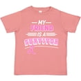 thumbnail image 3 of Inktastic My Friend is a Survivor Breast Cancer Awareness Boys or Girls Toddler T-Shirt, 3 of 5