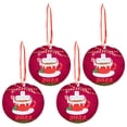 thumbnail image 1 of Regalo de Navidad para ella Regalo para Navidad Colgante Árbol de Navidad Decoración 4PCS Wmkox8yii  fhajkh4730, 1 of 8