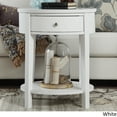 thumbnail image 4 of iNSPIRE Q Fillmore 1-drawer Oval Wood Slf Accent End Table by  Bold, 4 of 5