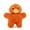 Orange, variant on Jeffers Animal Fuzzies Dog Toy | Duck
