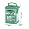 thumbnail image 3 of Smart Fingerprint Password Safe Box | Hand-Cranked Money Bank | Advanced Biometric Lock | Secure Storage for Jewelry Documents Valuables | Sturdy Anti-Theft Design | Easy Access | Modern Style, 3 of 7
