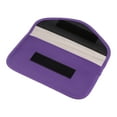 thumbnail image 3 of Faraday Bag, RFID Signal Blocking Pouch Wallet 7.87 Inch Anti-Tracking Anti-Spying, Purple, 3 of 5