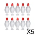 thumbnail image 1 of 5x Contenedores Botella Ensalada Botella Vacío Portátil Reutilizable Multifuncional Botellas Almacenamiento Mini Botellas de de 5 piezas, 1 of 10
