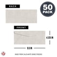 thumbnail image 5 of New Smoke Gray #10 Parchment Business Envelopes – Perfect for Invitations, Greetings, Holiday, Office, Invoices, Letters, Mailings | 4 1/8 x 9 1/2 Inches | 50 Per Pack, 5 of 5