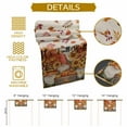 thumbnail image 5 of Fall Gnome Pumpkin Table Runner, Autumn Thanksgiving Kitchen Dining Table Decoration for Home Party Decor 13x60 Inches, 5 of 9