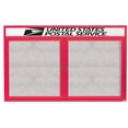 thumbnail image 4 of Aarco Products DCC3660RH Enclosed Aluminum Bulletin Board with Header - Clear Satin Anodized, 4 of 32