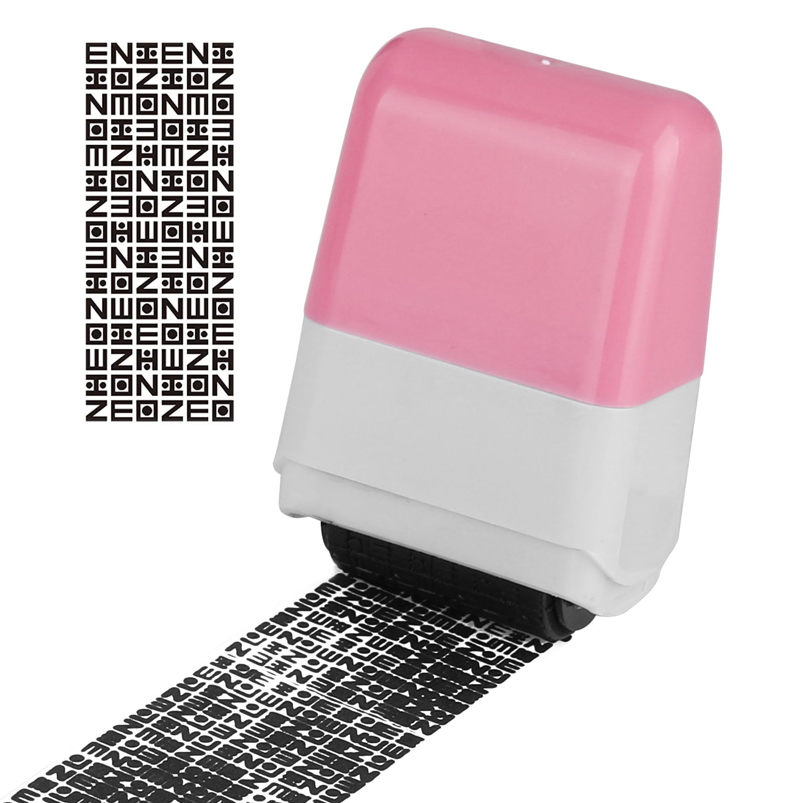 Identity Theft Protection Confidential ID Data Privacy Guard Wide Roller Stamp 