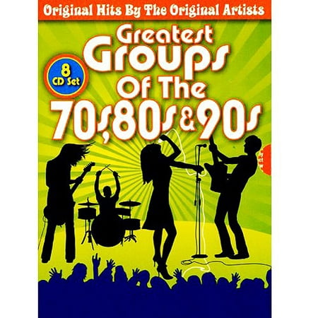 Greatest Groups Of The 70's, 80's & 90's (8CD) (Best Hits Of The 70s And 80s)