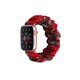 thumbnail image 1 of Compatible con Apple Watch Band 38 mm 40 mm 42 mm 44 mm Tejido floral suave Elástico Scrunchies iWatch Bands para Apple Watch Series 6, SE, 5, 4, 3, 2, 1 - Style4, S/38 brillar vestir, 1 of 4