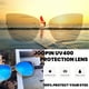 thumbnail image 3 of Lentes de sol Joopin Becky Cateye espejo rosa y azul para mujer, 3 of 6