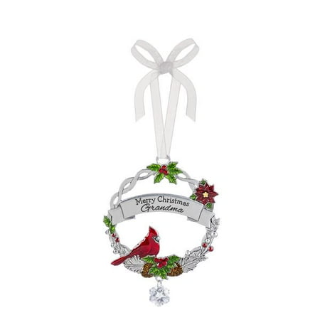 Merry Christmas Cardinals Ganz Christmas Cardinal Ornament - Merry Christmas Grandma #EX25452 ()