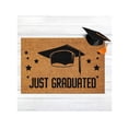 thumbnail image 2 of Popular! 2024 Funny Door Mat Welcome Door Mat Outside Entrance Graduation Doormat Indoor Garden Decorations Brown Graduation Gifts, 2 of 3