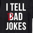 thumbnail image 3 of Instant Message - I Tell Dad Jokes  - Men's Short Sleeve Graphic T-Shirt, 3 of 6