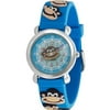 Brinley Co. Kids' Monkey Design Watch, Silicone Strap