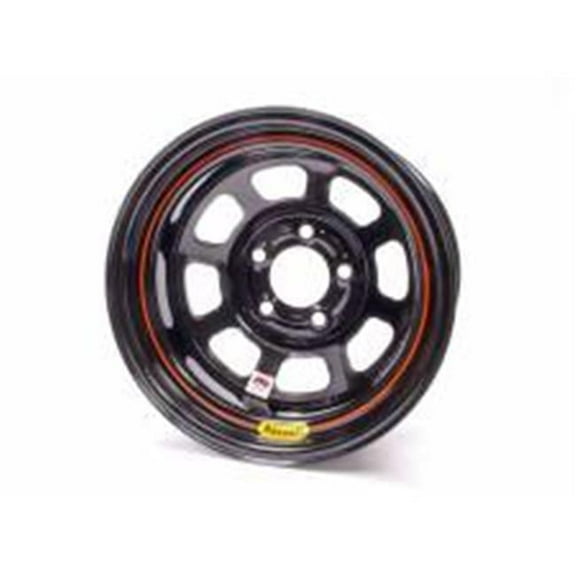 58DC2I 2 in. Back Spacing IMCA D-Hole Wheel - Black