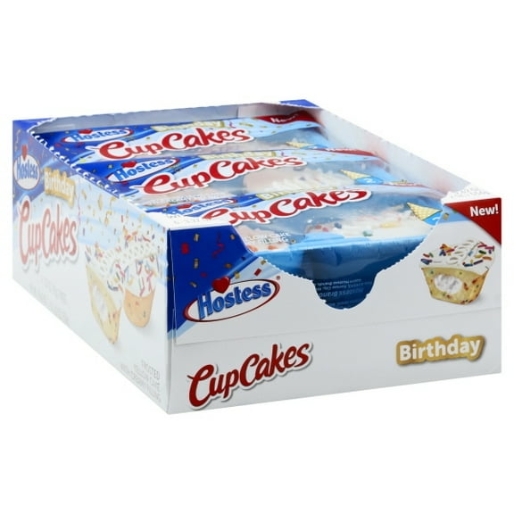 HOSTESS CUP CAKE BIRTHDAY 6/3.17oz