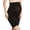 Black, variant on Women's MeMoi MSM-116 SlimMe Maternity Support Thigh Shaper