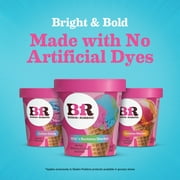 Baskin-Robbins Cotton Candy Ice Cream, 14 fl oz Cup – Sweet Pink and Blue Cotton Candy-Flavored Ice Cream