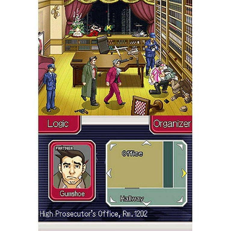 Ace Attorney Investigations Case Only NO GAME Nintendo DS Empty Miles  Edgeworth