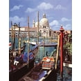 thumbnail image 2 of Borelli, Guido 15x18 White Modern Wood Framed Museum Art Print Titled - Chiesa Della Salute, 2 of 4