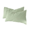 thumbnail image 3 of Viflosae Pillowcases Pillow Cover Pillowcases Standard Size Set Of 2 Washed Cottons Decorative Pillowcases, 3 of 7