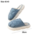 thumbnail image 2 of Pantoufles pour Hommes Chaussons d'Intérieur et d'Extérieur Chauds d'Hiver, 2 of 5