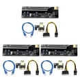 thumbnail image 3 of Guardoinrt PCI-E 1x vers 6x Carte Extensible USB 3.0 Adaptateur Électronique PC de Bureau Type 4 3Ensemble, 3 of 6
