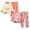 O-Bear + Apple, variant on mgoYE Toddler Baby Girl Clothes 3 6 12 18 Months 1T 2T 3T 4T 5T Girls Fall Winter Outfits Cartoon Print Tee Pants 4 Pieces Fall Pants Set Size 6-12 Months
