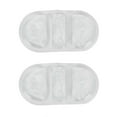 thumbnail image 4 of 2Pcs Gel Ice Pack Reusable Hot Cold Compress Discomfort Relief Ice Pack for Home Outdoor White, 4 of 6