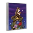 thumbnail image 2 of Stupell Industries Eclectic Nighttime Snack Squirrel Gray Framed Giclee Art, 11 x 14, by Gina Matarazzo, 2 of 8