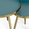 thumbnail image 4 of Weaton 24 in Wide Metal 2 Pc Nesting Table, 4 of 6