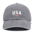 thumbnail image 4 of AirLoni Unisex Baseball Visor Caps Casual Embroidered Solid Adjustable Outdoor Sunshade Breathable Foldable Trucker Hat Grey,One Size, 4 of 4