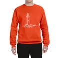 thumbnail image 2 of Wild Bobby Classic Coastal Lighthouse Cove Unisex Crewneck Sweatshirt, 2 of 5