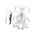 thumbnail image 3 of Dispensador de 6 vasos, dispensador automático de vino, dispensador transparente, herramienta de barra para juegos de beber de vacaciones Abridor de cepillo de 6 tazas Gloria dispensador de vino, 3 of 9