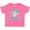 Hot Pink, variant on Inktastic Baby's 1st Chrismukkah with Cute Baby Penguin and Snowflakes Boys or Girls Baby T-Shirt