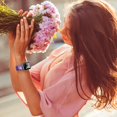 thumbnail image 5 of Correa Con Grabado Floral Compatible Con Apple Watch Band De 38 Mm, 40 Mm, 41 Mm, 42 Mm, 44 Mm, 45 Mm, 46 Mm, 49 Mm, Correa De Silicona Brillante Con Diseño De Flores Silvestres Para Iwatch Band Serie, 5 of 5