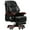 Microfiber Leather-Black, variant on Jones Executive Chair with Massage Big and Tall Home Office Desk Chair Back Task Desk Chair Leather Soft Classic Luxury Boss Executive Swivel Office Chair